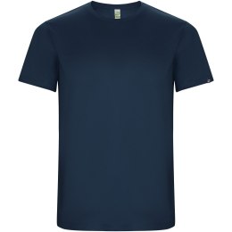 Imola sportowa koszulka męska z krótkim rękawem navy blue (R04271R1)