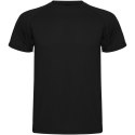 Montecarlo sportowa koszulka dziecięca z krótkim rękawem czarny (K04253OD)