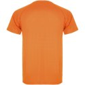 Montecarlo sportowa koszulka męska z krótkim rękawem fluor orange