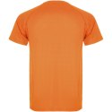 Montecarlo sportowa koszulka męska z krótkim rękawem fluor orange (R04253L5)