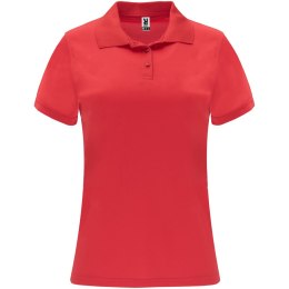 Monzha sportowa koszulka damska polo z krótkim rękawem czerwony (R04104I3)