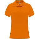 Monzha sportowa koszulka damska polo z krótkim rękawem fluor orange (R04103L2)