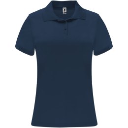 Monzha sportowa koszulka damska polo z krótkim rękawem navy blue (R04101R1)