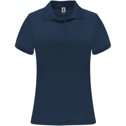 Monzha sportowa koszulka damska polo z krótkim rękawem navy blue (R04101R4)