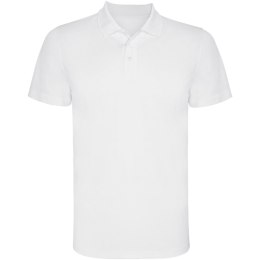 Monzha sportowa koszulka męska polo z krótkim rękawem biały (R04041Z5)