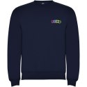 Ulan bluza unisex z zamkiem błyskawicznym na całej długości navy blue (K10701RJ)