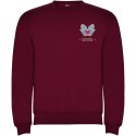 Batian ECO bluza unisex z okrągłym dekoltem garnet (R10702P2)