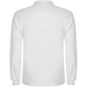 Estrella koszulka męska polo z długim rękawem biały (R66351Z6)