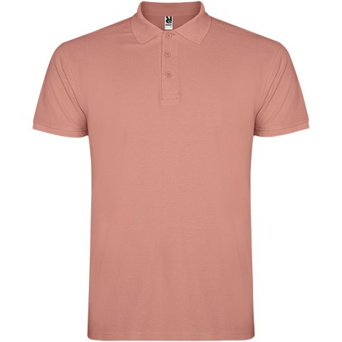 Star koszulka męska polo z krótkim rękawem clay orange (R66383K1)