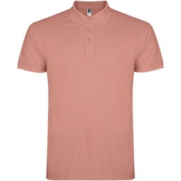 Star koszulka męska polo z krótkim rękawem clay orange (R66383K4)