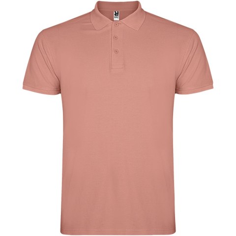 Star koszulka męska polo z krótkim rękawem clay orange (R66383K6)