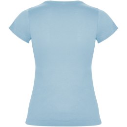 Jamaica koszulka damska z krótkim rękawem błękitny (R66272H4)