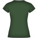 Jamaica koszulka damska z krótkim rękawem butelkowa zieleń (R66274Z3)