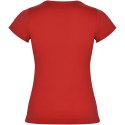 Jamaica koszulka damska z krótkim rękawem czerwony (R66274I4)