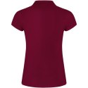 Star koszulka damska polo z krótkim rękawem garnet (R66342P1)