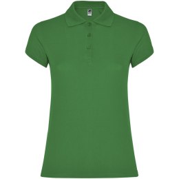 Star koszulka damska polo z krótkim rękawem tropical green (R66345U1)