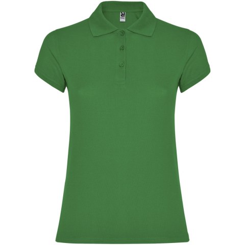 Star koszulka damska polo z krótkim rękawem tropical green (R66345U1)