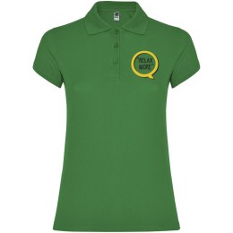 Star koszulka damska polo z krótkim rękawem tropical green (R66345U6)