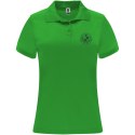 Monzha sportowa koszulka damska polo z krótkim rękawem green fern (R04105D1)