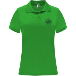 Monzha sportowa koszulka damska polo z krótkim rękawem green fern (R04105D4)