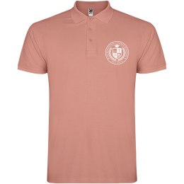 Star koszulka męska polo z krótkim rękawem clay orange (R66383K4)