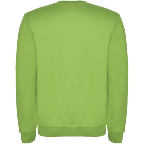 Ulan bluza unisex z zamkiem błyskawicznym na całej długości oasis green