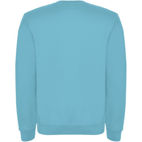 Ulan bluza unisex z zamkiem błyskawicznym na całej długości turkusowy