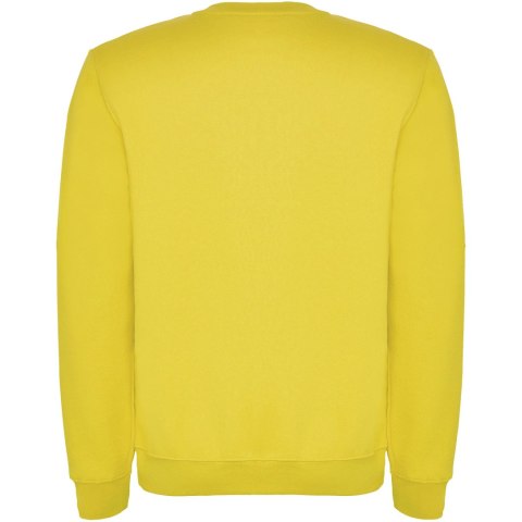 Ulan bluza unisex z zamkiem błyskawicznym na całej długości żółty