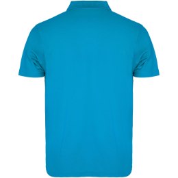 Austral koszulka polo unisex z krótkim rękawem turkusowy (R66324U1)