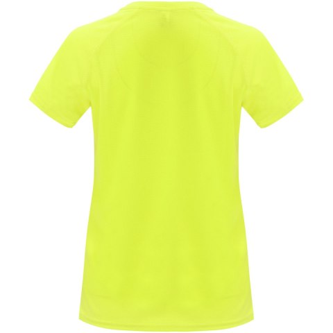 Bahrain sportowa koszulka damska z krótkim rękawem fluor yellow