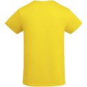 Breda koszulka dziecięca z krótkim rękawem żółty (K66981BJ)