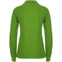 Estrella koszulka damska polo z długim rękawem grass green (R66365C2)