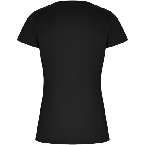 Imola sportowa koszulka damska z krótkim rękawem czarny