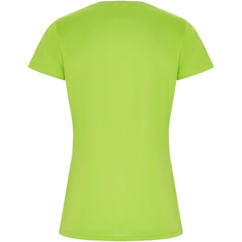 Imola sportowa koszulka damska z krótkim rękawem fluor green