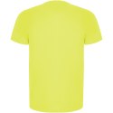 Imola sportowa koszulka męska z krótkim rękawem fluor yellow (R04271C1)