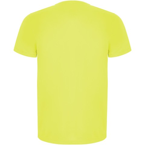 Imola sportowa koszulka męska z krótkim rękawem fluor yellow