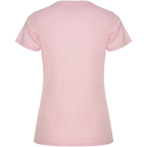 Montecarlo sportowa koszulka damska z krótkim rękawem jasnoróżowy