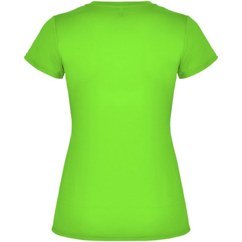 Montecarlo sportowa koszulka damska z krótkim rękawem lime / green lime