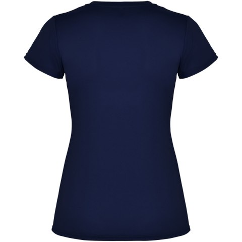 Montecarlo sportowa koszulka damska z krótkim rękawem navy blue