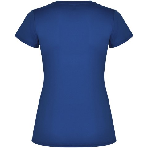 Montecarlo sportowa koszulka damska z krótkim rękawem royal