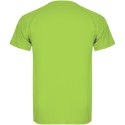 Montecarlo sportowa koszulka dziecięca z krótkim rękawem lime / green lime (K04252XM)