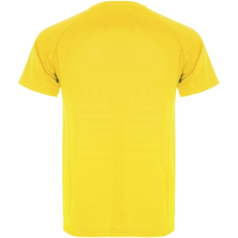 Montecarlo sportowa koszulka męska z krótkim rękawem żółty