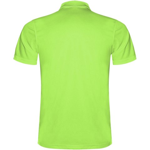 Monzha sportowa koszulka dziecięca polo z krótkim rękawem lime / green lime