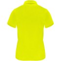 Monzha sportowa koszulka damska polo z krótkim rękawem fluor yellow (R04101C1)