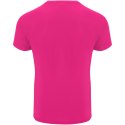 Bahrain sportowa koszulka męska z krótkim rękawem pink fluor (R04074P3)