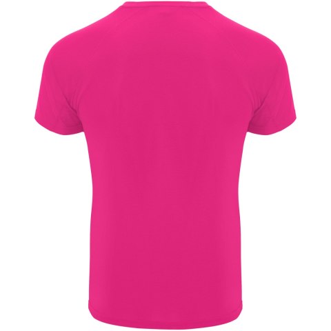 Bahrain sportowa koszulka męska z krótkim rękawem pink fluor