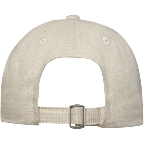 Onyx 5-panelowa czapka Aware™ z daszkiem z recyklingu oatmeal
