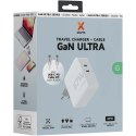 Xtorm XVC2067 GaNUltra ładowarka podróżna o mocy 67 W z kablem USB-C PD 100 W biały (12439601)