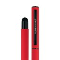 Pióro kulkowe touch pen, soft touch CELEBRATION Pierre Cardin kolor Czerwony