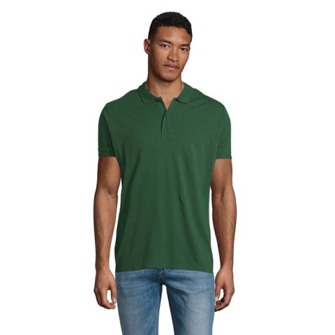 PLANET MEN polo 170g Ciemno-zielony 3XL (S03566-BO-3XL)